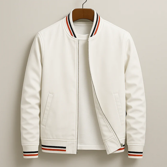 ELEGANTE BOMBER A RIGHE